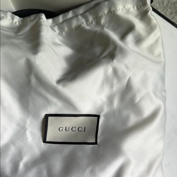 Gucci Black and Gold Belt with Double G Design
